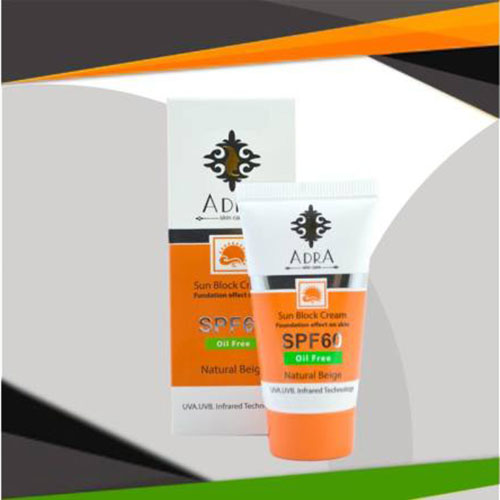 کرم ضد آفتاب آدرا مدل A1 حجم 50 میلی لیتر